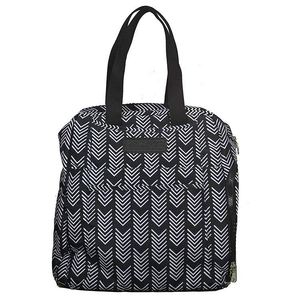 Sac à langer élégant et de qualité avec rayures, design tendance, vente en gros d'usine BSCI, sac fourre-tout pour tire-lait, sacs pour tire-lait pour maman et bébé - Product Image 1
