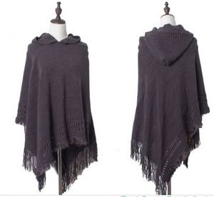 Chal de Cachemira, Poncho de Cachemira, Chal Tipo Capa, Tejido de Alta Calidad, Multicolor, Acrílico, para Mujer, Adulto, Moda de Invierno, 5-7 días - Product Image 3