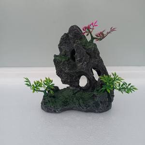 Ecologisch verantwoorde bergstenen aquariumdecoratie, kunstmatige rots van hars, <span class=keywords><strong>aquarium</strong></span> ornamenten - Product Image 5