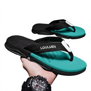 รองเท้าแตะลำลองผู้ชาย Lu <span class=keywords><strong>Luan</strong></span> รุ่น Summer พื้นหนา ระบายอากาศได้ดี น้ำหนักเบา วัสดุ EVA เย็บตะเข็บอย่างดี พื้นยางกันลื่น เหมาะสำหรับกิจกรรมกลางแจ้ง - Product Image 1