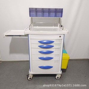 Dental Abs Trolley 890x520x824-1024 Multi Functional Resuscitation Cart For Hospital Use - Product Image 4