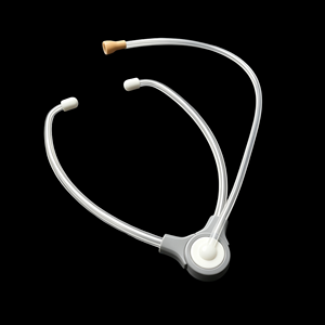 Tube d'écoute en plastique Stetoclip avec amortisseur pour tests - Product Image 1