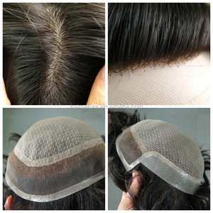 <span class=keywords><strong>Parrucca</strong></span> per <span class=keywords><strong>capelli</strong></span> umani i-lace in pizzo ad iniezione di alta qualità per <span class=keywords><strong>uomo</strong></span> - Product Image 3