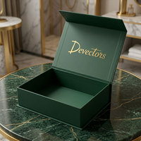 Boîte cadeau magnétique pour ensemble de soins de la peau, boîte d'emballage en papier rigide blanc avec fermeture magnétique et plateau à ruban