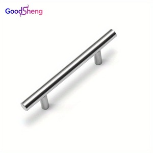 Goodsheng Modern Hollow T Bar Stainless Steel Bathroom Wardrobe Dresser Furniture Hardware Pulls Cabinet <strong>Door</strong> Drawer Handle - Product Image 6