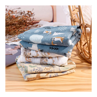 Kangobaby-Couverture d'emmaillotage en coton doux imprimée sur mesure, couverture pour bébé en mousseline personnalisée