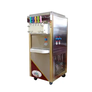 Ucuz 5 lezzet yumuşak dondurma makinesi UAE ekleyebilirsiniz gökkuşağı sandviç