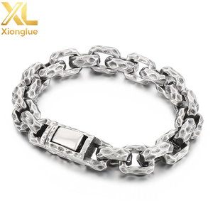 Fashion Personalized Bracelet Non Tarnish Stainless Steel Jewelry <b>Retro</b> Punk Man Domineering Titanium Steel Bracelet <b>Gifts</b> - Product Image 2