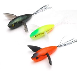 <span class=keywords><strong>Esca</strong></span> da Pesca Micro Dodge 55mm 6.5g, 2 Pezzi/Confezione, Ali Morbide in TPE, per Pesca a Traina in Acqua Salata, <span class=keywords><strong>Esca</strong></span> per Luccio, Spigola, Salmone, HBS10 - Product Image 1