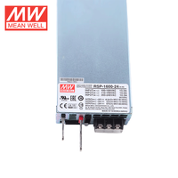 Alimentation à découpage Mean Well série RSP-1600 1600W, type encastré, sortie simple 12V/24V/27V/36V/48V