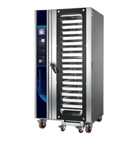 50kg dans le four à Convection Comersial de Guangzhou boulangerie commerciale de haute qualité 380v Hamburger pain four à Convection HEA-16 pour hôtel