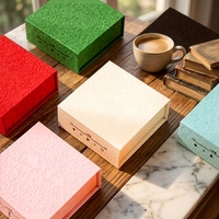 Boîte cadeau à fermeture magnétique personnalisable avec gaufrage et revêtement UV, matériaux recyclés, imperméable, logo personnalisé, emballage haut de gamme