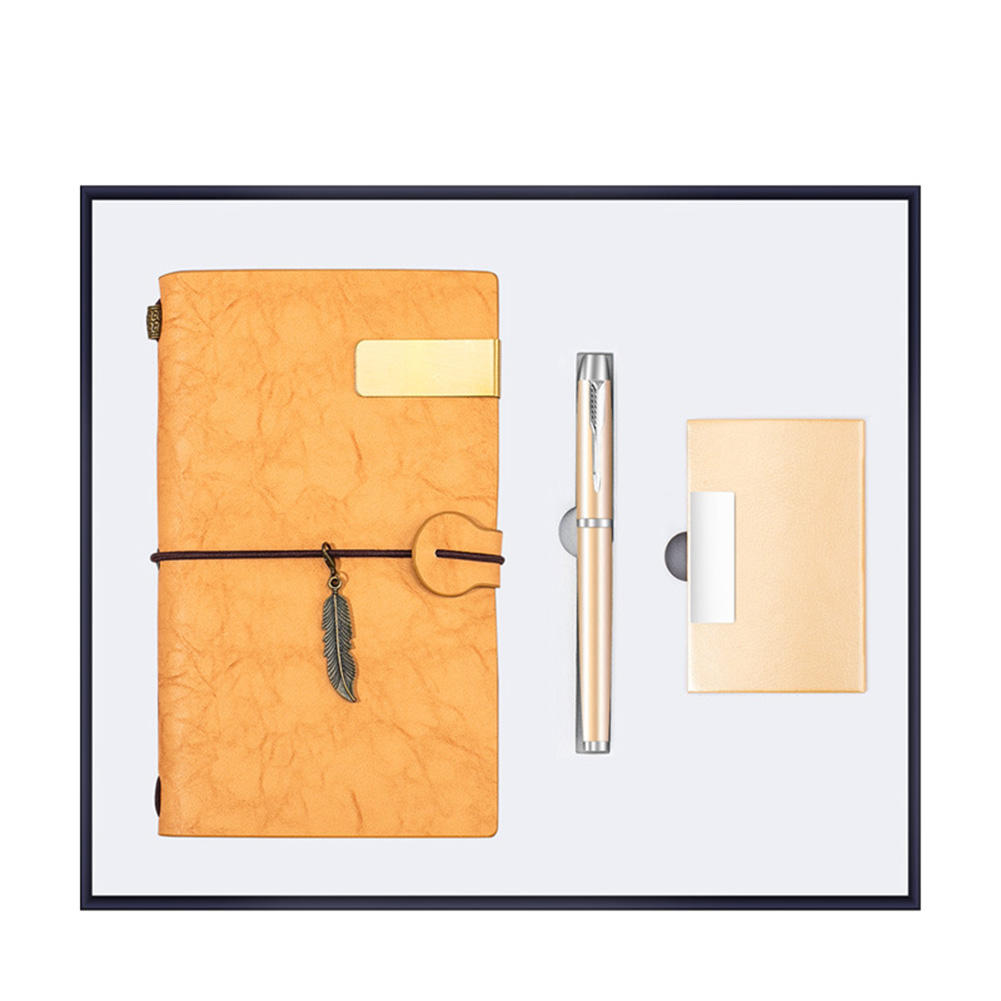 Yellow3setsNotebook/ปากกา/พาวเวอร์แบงค์