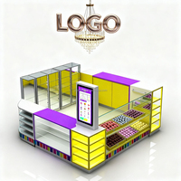 Stand de confiserie d'usine, kiosque à bonbons personnalisé, vitrine d'exposition de bonbons, conteneur à bonbons pour kiosque à bonbons