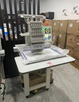Machine à broder informatisée professionnelle d'occasion pour chemises et casquettes, haute qualité et bon prix, machine à broder d'occasion