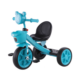 Tres ruedas bebe niños triciclo de 3 ruedas escuter plastico para niños de 2a 5 anos de ruedas de goma - Product Image 2