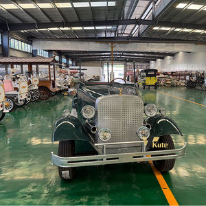 รถเที่ยวชมสถานที่ท่องเที่ยวพลังงานแบตเตอรี่ สไตล์เรโทร คลาสสิก โบราณ วินเทจ รถยนต์ไฟฟ้า - Product Image 4
