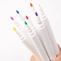 Marqueurs à craie liquide non toxiques, pointe fine, pour nettoyage humide