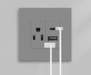 White <b>Wall</b> <b>Socket</b> 2 Outlets Standard Grounding 220V 10A PC Material Residential Use - Product Image 3