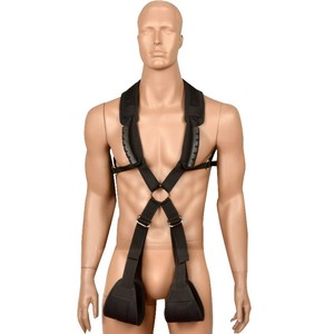 Free Custom Box - Adjustable Sex Swing Nylon Bondage <strong>Restraints</strong> Open <strong>Leg</strong> Spreader Couple Flirting Handcuffs Sm Game Toy - Product Image 2