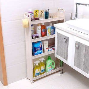 Venta al por mayor mejores productos multicapa mesita de noche Esquina de plástico de almacenamiento estante de cocina estante organizador estantes de cocina - Product Image 4