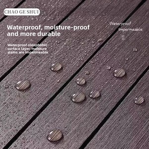 สติ๊กเกอร์ติดผนังลายไม้ 3 มิติ แบบมีกาวในตัว หนา กันน้ำ กันความชื้น สำหรับตกแต่งภายนอก ห้องนอน ห้องน้ำ โกดัง - Product Image 4