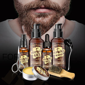 Private Label Pas de démangeaisons ni d'irritation Hommes Visage <span class=keywords><strong>Barbe</strong></span> <span class=keywords><strong>Baume</strong></span> Nettoyant Soins Personnels <span class=keywords><strong>Huile</strong></span> à <span class=keywords><strong>Barbe</strong></span> et Shampooing - Product Image 1