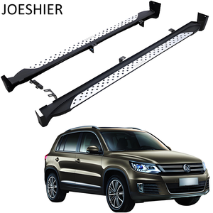 Marchepieds latéraux intelligents JOESHIER fabriqués en Chine pour VW Tiguan 2008-2015 SUV en alliage d'aluminium, protection tout-terrain et de luxe - Product Image 2