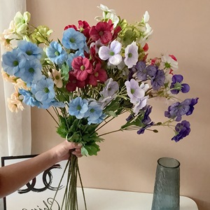 <span class=keywords><strong>Hibiscus</strong></span> en Soie Artificiel Réaliste Fait Main, Papillon Ranunculus, 85 cm, Décoration Longue Durée pour Remise de Diplôme, Noël, Nouvel An - Product Image 6