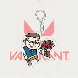 Llaveros de Val Agent - Sage, Omen, Gekko, Killjoy - Divertidos Amuletos de Meme de Dibujos Animados para Bolsos - Lindos Accesorios para Mochilas de Gamers - Product Image 4