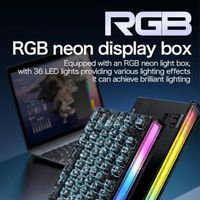 Teclado para Juegos con Cable OEM ODM R98 HE 8000Hz con Efecto Hall, Disparo Rápido de 0.005mm, Diseño de 98 Teclas, Interruptores Magnéticos de Actuación Ajustable