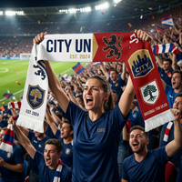 Écharpe de supporter personnalisée en polyester, imprimée par transfert thermique haute définition, pour événements sportifs