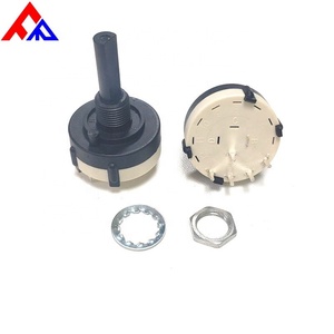 Interruptor Selector Rotatorio de Alta Calidad de 1, 2, 2/3/4/5/6/7/8/9/10/11/12 Posiciones con Potencia Nominal de 500V CA y 30V CC - Product Image 1