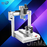 Robot de distribution de silicone de bureau à 5 axes, machine de distribution automatique de colle