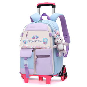 2023 nouveau dessin animé étudiant sac <span class=keywords><strong>à</strong></span> dos filles garçons cartables avec Six roues enfants chariot sacs enfants sac <span class=keywords><strong>à</strong></span> dos <span class=keywords><strong>à</strong></span> roulettes - Product Image 5