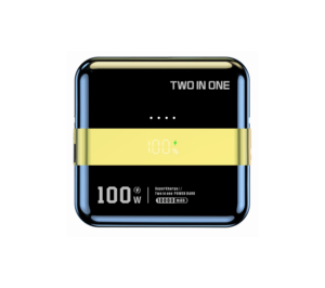 Batterie externe magnétique 0000 mAh – Conception détachable pour deux utilisateurs, câble interchangeable intégré, compacte et élégante pour un usage quotidien - Product Image 1
