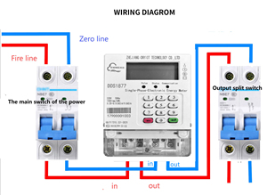 Dds1877 một pha bàn phím thông minh trả trước điện tử đa chức năng năng lượng mét - Product Image 4