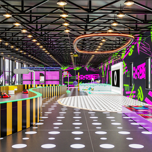 Equipo de Juegos Interior con Temática Espacial, Zona de Juegos Suave con Trampolín, Piscina de Pelotas y Juego <span class=keywords><strong>Digital</strong></span> para Parque de Diversiones Interior Temático - Product Image 5