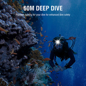 <span class=keywords><strong>Lampe</strong></span> frontale de plongée étanche avec batterie 21700, chargeur USB, phare blanc et jaune, <span class=keywords><strong>lampe</strong></span> torche de plongée sous-marine, <span class=keywords><strong>lampe</strong></span> frontale pour plongée sous-marine jusqu'à 100 m de profondeur - Product Image 5