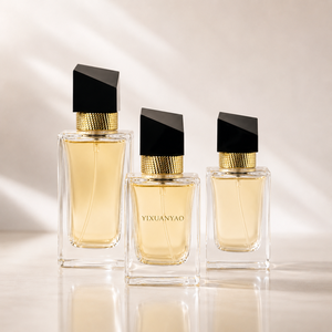 Botella de <span class=keywords><strong>Perfume</strong></span> de Vidrio de Lujo de 30ml 50ml 100ml, Botella de Spray de Fragancia Vacía con Cuello Prensado, Logotipo Personalizado, Botella de <span class=keywords><strong>Perfume</strong></span> - Product Image 2