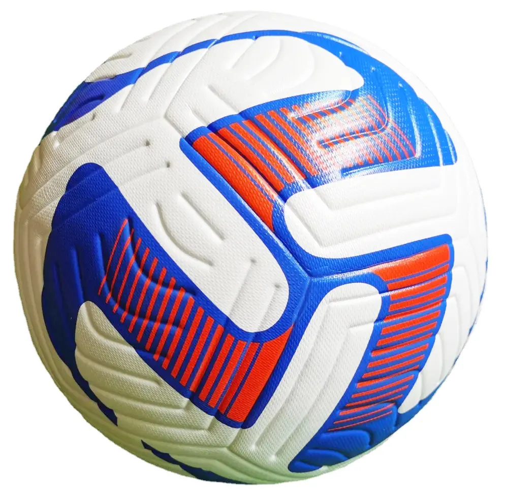 Palloni da calcio in PVC di alta qualità durevole professionale formato ufficiale 3/4/5 # palloni da calcio di buona qualità Logo personalizzato