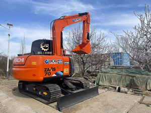 Excavadoras usadas marca japonesa Hitachi Zx70 7Ton Excavadora hidráulica sobre orugas zx60 máquina Mini excavadora con EPA Ce para la venta - Product Image 2