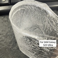 Nouveauté, vente flash, verre trempé S22 S23 Ultra sans bulles ni bords blancs, UV pour Samsung Galaxy S21 Plus Note 7 8 9 10 20 5G