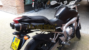 Système d'échappement complet pour moto, silencieux à enfiler pour <span class=keywords><strong>Yamaha</strong></span> <span class=keywords><strong>FZ</strong></span>-6N <span class=keywords><strong>FZ</strong></span>-6S FZ6 Fazer <span class=keywords><strong>600</strong></span>, échappement de moto - Product Image 5
