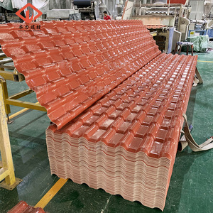 Asa Resin Roofing Tiles Thickened Heat Insulating Pvc For Building Applications Rectangle Modern Design Machine Made - Product Image 4