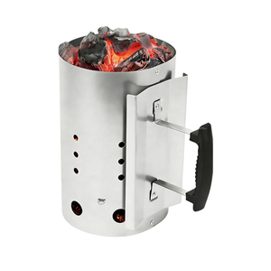Allume-feu compact en acier inoxydable Pinnovo Rapidfire pour <span class=keywords><strong>barbecue</strong></span> au charbon avec poignée - Product Image 6