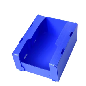 Kho quần áo lưu trữ Thùng PP sóng nhựa Stackable dễ dàng để lắp ráp vải <span class=keywords><strong>container</strong></span> hộp - Product Image 2