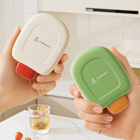 Nouveau moule à glaçons en forme de crème glacée, mini, empilable et réutilisable, en silicone de qualité alimentaire, pour un usage domestique