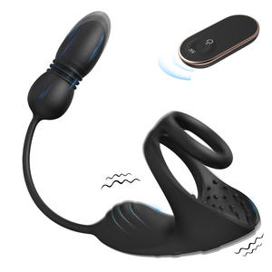 Vibrador Telescópico Interactivo con Doble Anillo de Bloqueo de Precisión, Resistente al Agua IPX7, Color Personalizado, Venta al Por Mayor - Product Image 2