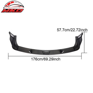 Becquet de pare-chocs arrière pour Toyota GR Supra A90 A91 2020-2025 Spoiler MZ Speed Fibre de carbone brillante Accessoires automobiles - Product Image 6